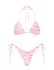 VINCA - PLAZ Velvet Triangle Bikini Set sold by triangl swimwear