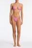 VINCA - CISTA Pink Sparkle Triangle Bikini Set sold by triangl swimwear