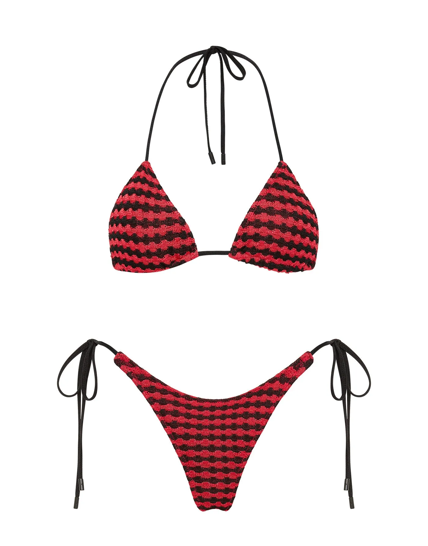 VINCA - BERTI Crochet Triangle Bikini Set sold by triangl swimwear