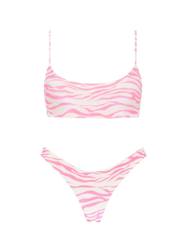 MICA - PLAZ Velvet Crop Bikini Set sold by triangl swimwear