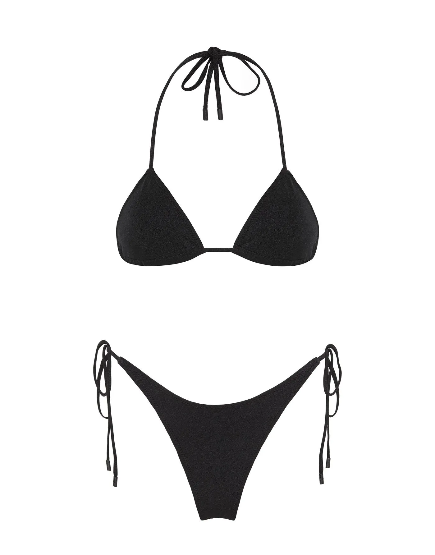 VINCA - EBONY BLACK Triangle Bikini Set sold by triangl swimwear