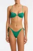 MALA - JADED SPARKLE Green Balconette Bikini Set sold by triangl swimwear