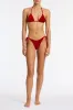VINCA - LOPA Red Velvet Triangle Bikini Set sold by triangl swimwear