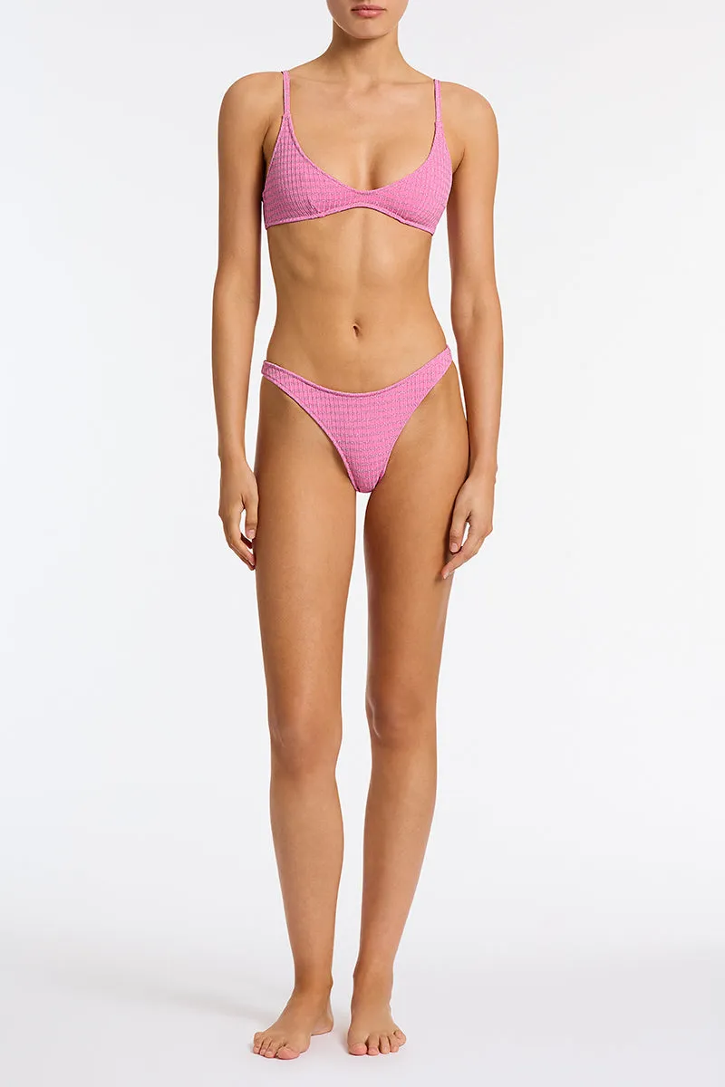 MAIA - CISTA Pink Sparkle Scoop Bikini Set sold by triangl swimwear product image thumbnail 2