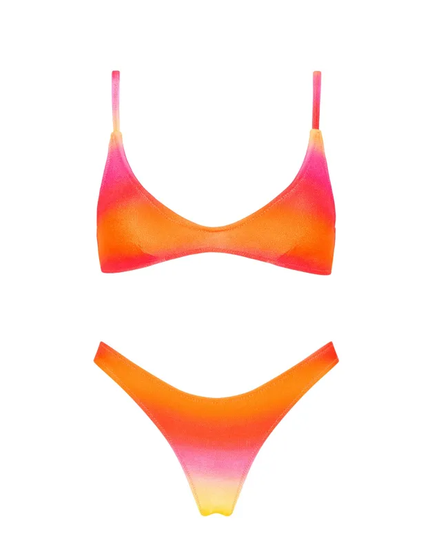 MAIA - BOSANA Ombre Velvet Scoop Bikini Set sold by triangl swimwear