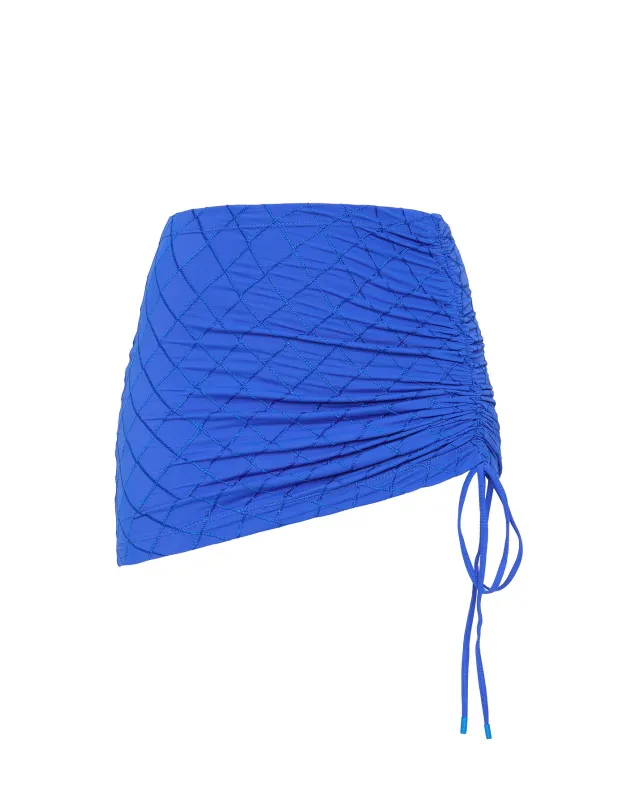 ALULA - BANC Blue Skirt sold by triangl swimwear