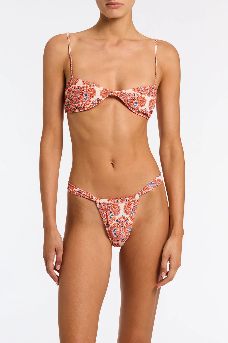 STELL - VOTTO Velvet Scoop Crop Bikini Set sold by triangl swimwear product image thumbnail 4