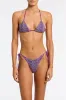 VINCA - MONTY Purple Crochet Triangle Bikini Set sold by triangl swimwear