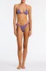 VINCA - MONTY Purple Crochet Triangle Bikini Set sold by triangl swimwear