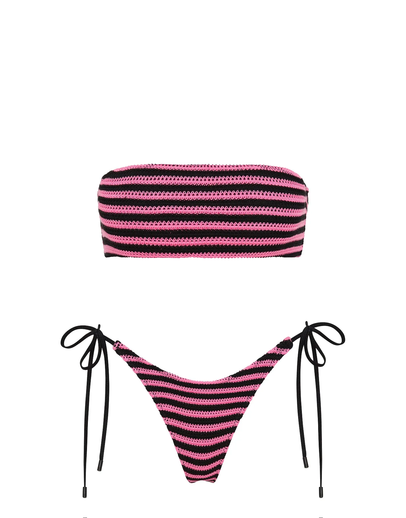 KAYA - CARO Crochet Bandeau Bikini Set sold by triangl swimwear