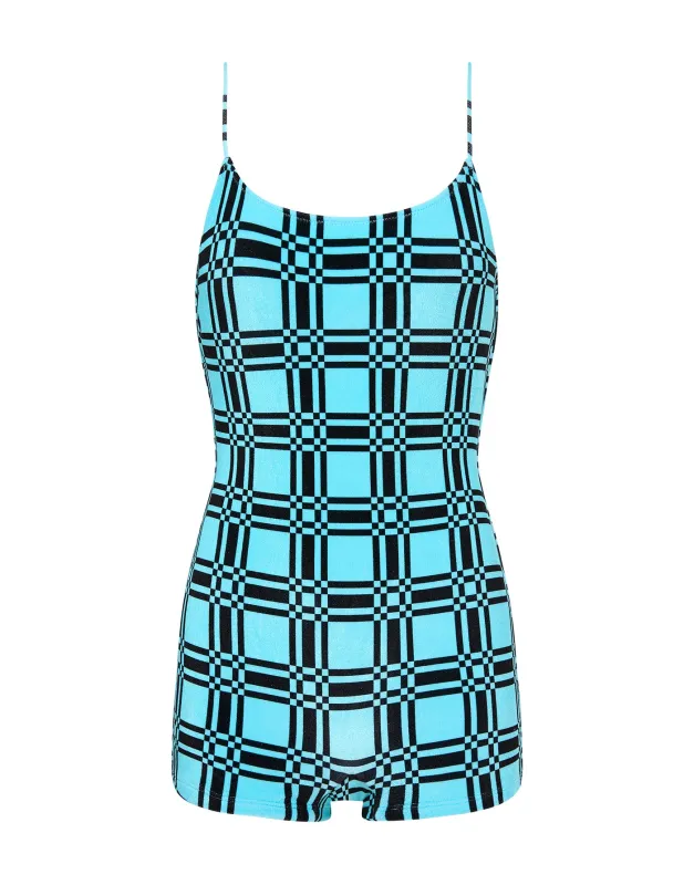 COCO - TURCH Velvet Playsuit sold by triangl swimwear