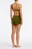 DACY - VARO Green Velvet Short sold by triangl swimwear