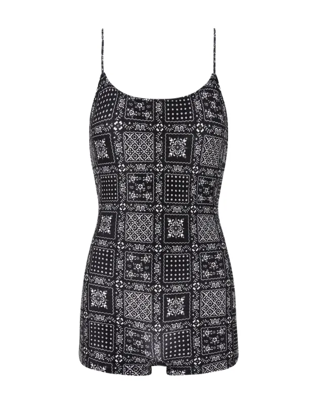 COCO - PESA Velvet Playsuit sold by triangl swimwear