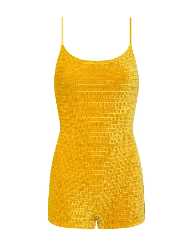 COCO - PILA Velvet Playsuit sold by triangl swimwear