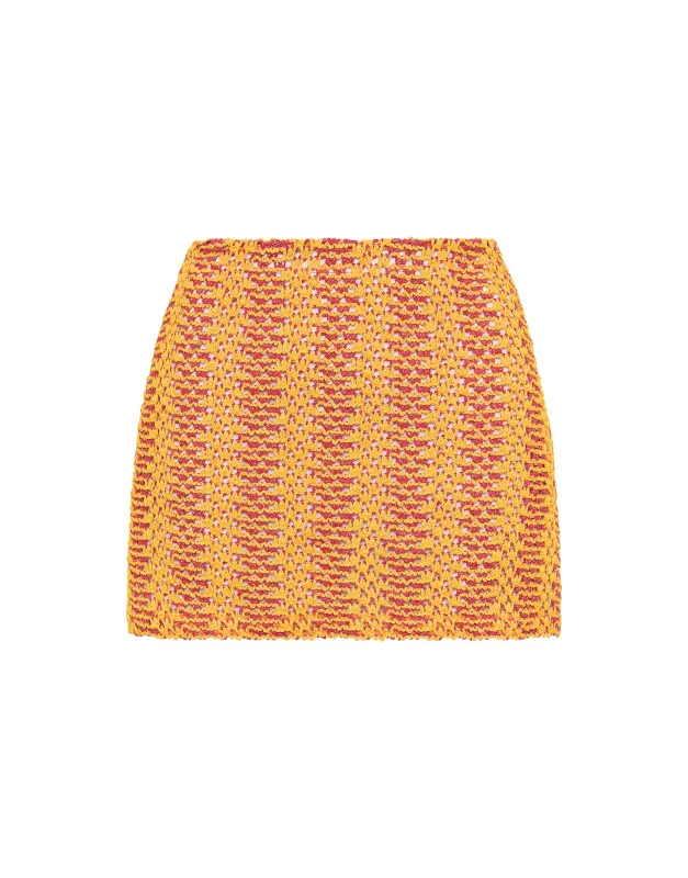 KASI - DELA Crochet Skirt sold by triangl swimwear