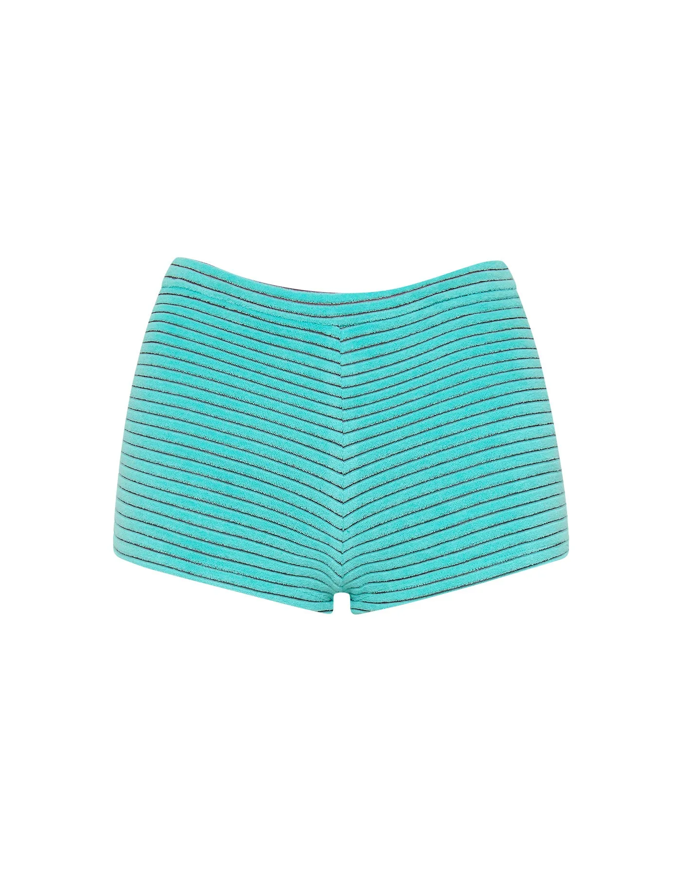 CELESTE - SKIE Blue Terry Towelling Short sold by triangl swimwear