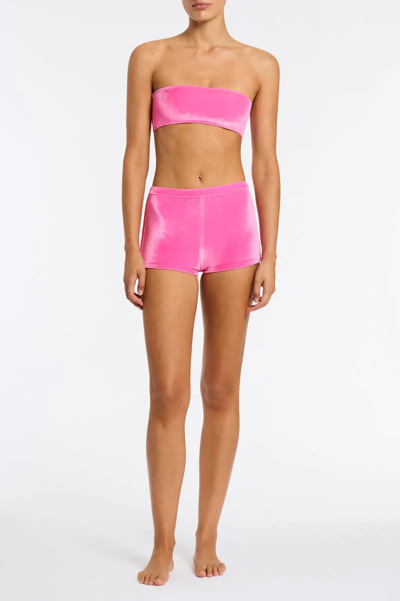 CELESTE - SIERA Pink Velvet Short sold by triangl swimwear product image thumbnail 2