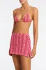 KASI - ALINA Pink Crochet Skirt sold by triangl swimwear