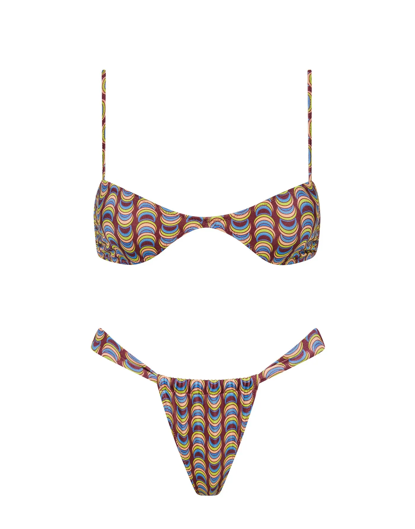 STELL - FITZ Scoop Crop Bikini Set sold by triangl swimwear