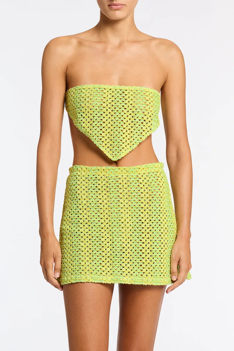 KASI - REFE Sparkle Crochet Skirt sold by triangl swimwear product image thumbnail 4