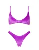 MAIA - COVA Purple Velvet Scoop Bikini Set sold by triangl swimwear