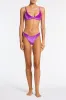 MAIA - COVA Purple Velvet Scoop Bikini Set sold by triangl swimwear