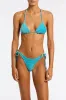 VINCA - COTE Blue Velvet Triangle Bikini Set sold by triangl swimwear