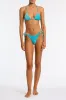 VINCA - COTE Blue Velvet Triangle Bikini Set sold by triangl swimwear