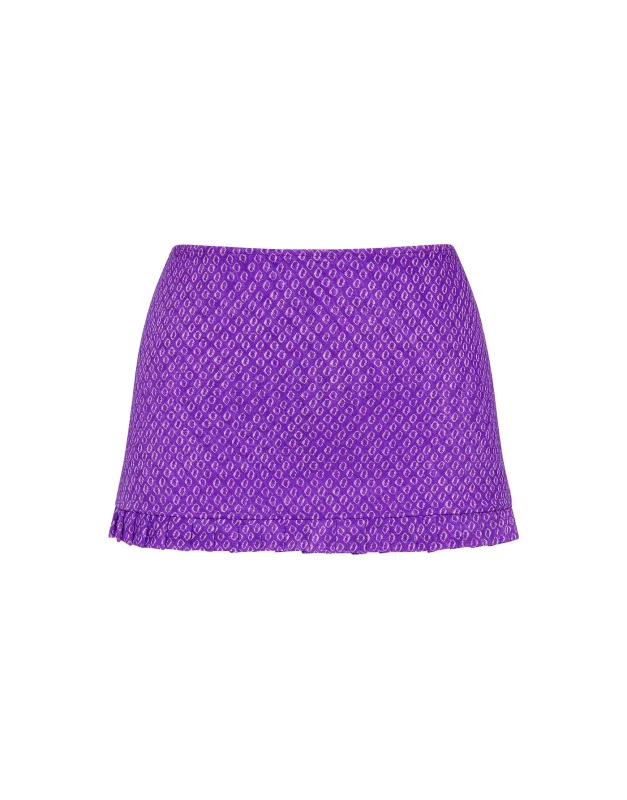 KELA - HAZE Purple Skirt sold by triangl swimwear