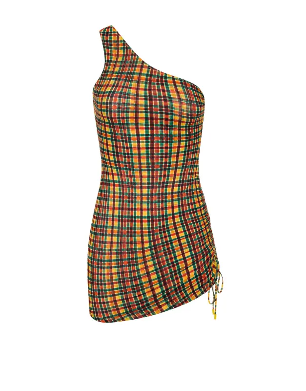 AVILA - NEMONE One Shoulder Mini Dress sold by triangl swimwear