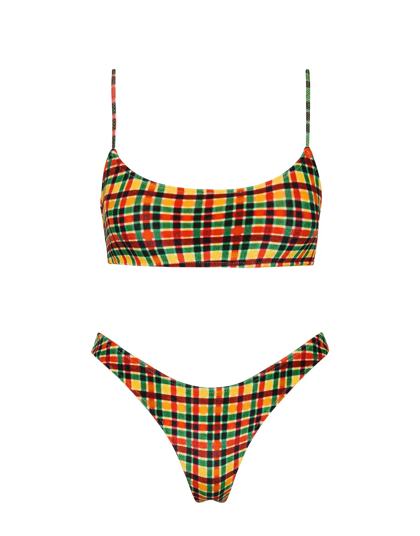 MICA - NEMONE Velvet Crop Bikini Set sold by triangl swimwear