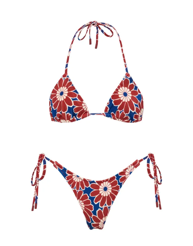 VINCA - TOCO Floral Triangle Bikini Set sold by triangl swimwear