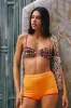 CELESTE - PRIKA Orange Short sold by triangl swimwear