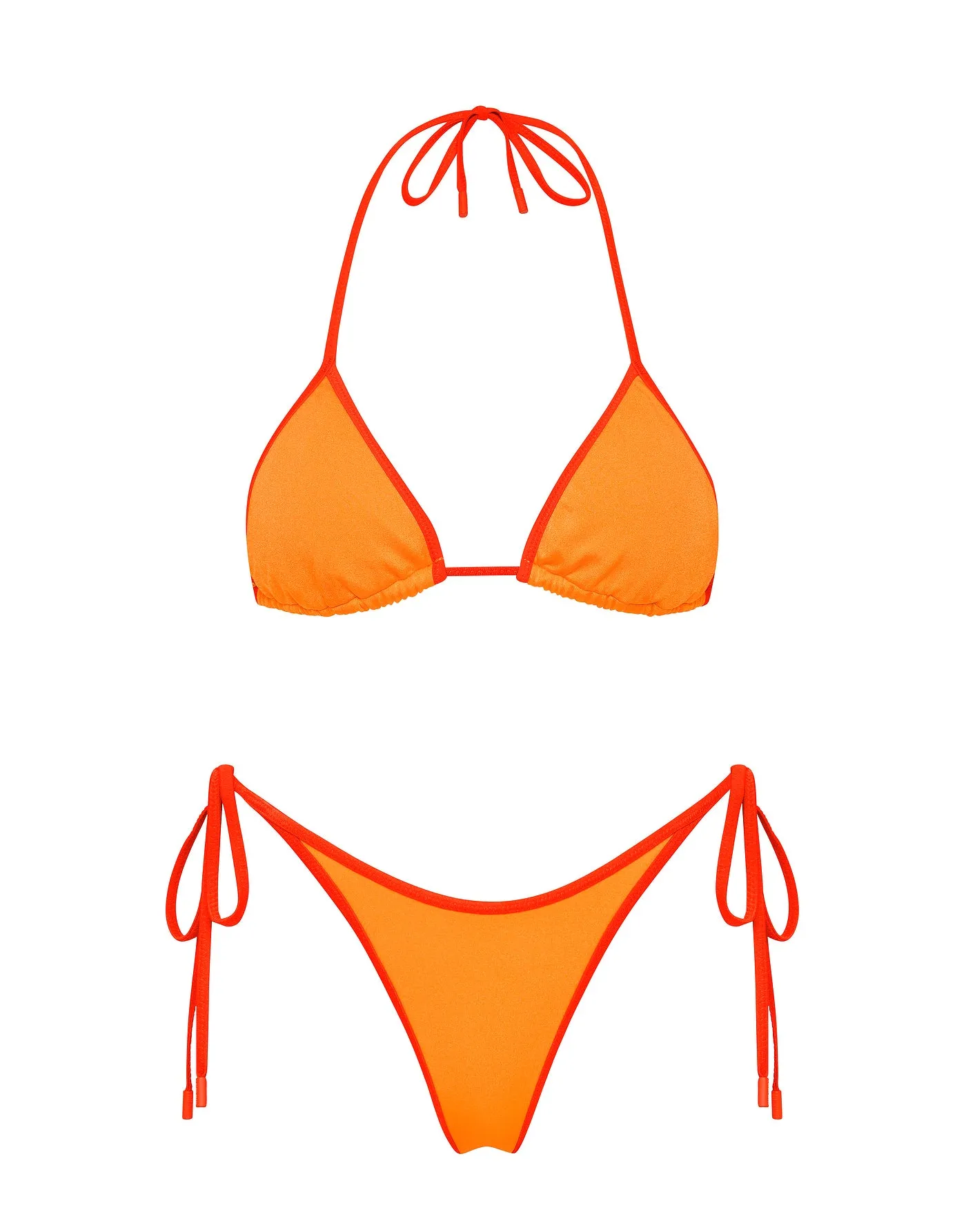 VINCA PRIKA - Orange Triangle Bikini Set sold by triangl swimwear