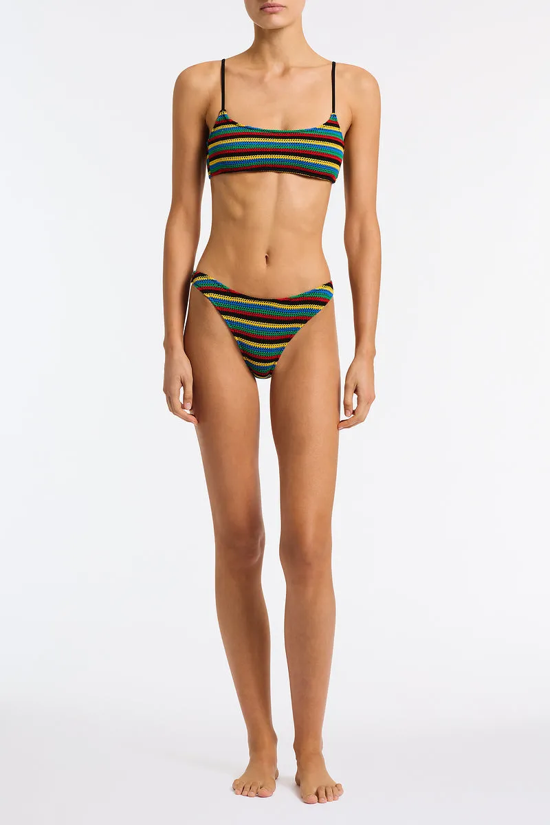 MICA - QUEIN Crochet Crop Bikini Set sold by triangl swimwear product image thumbnail 2
