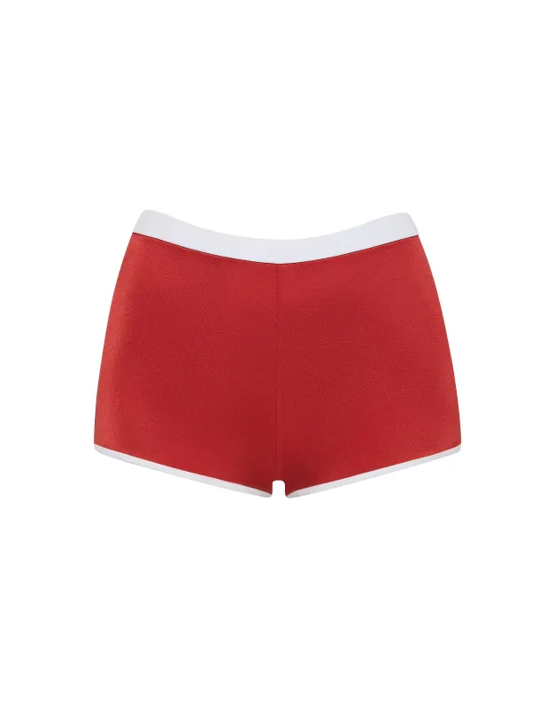 CELESTE - NASSE Red Short sold by triangl swimwear