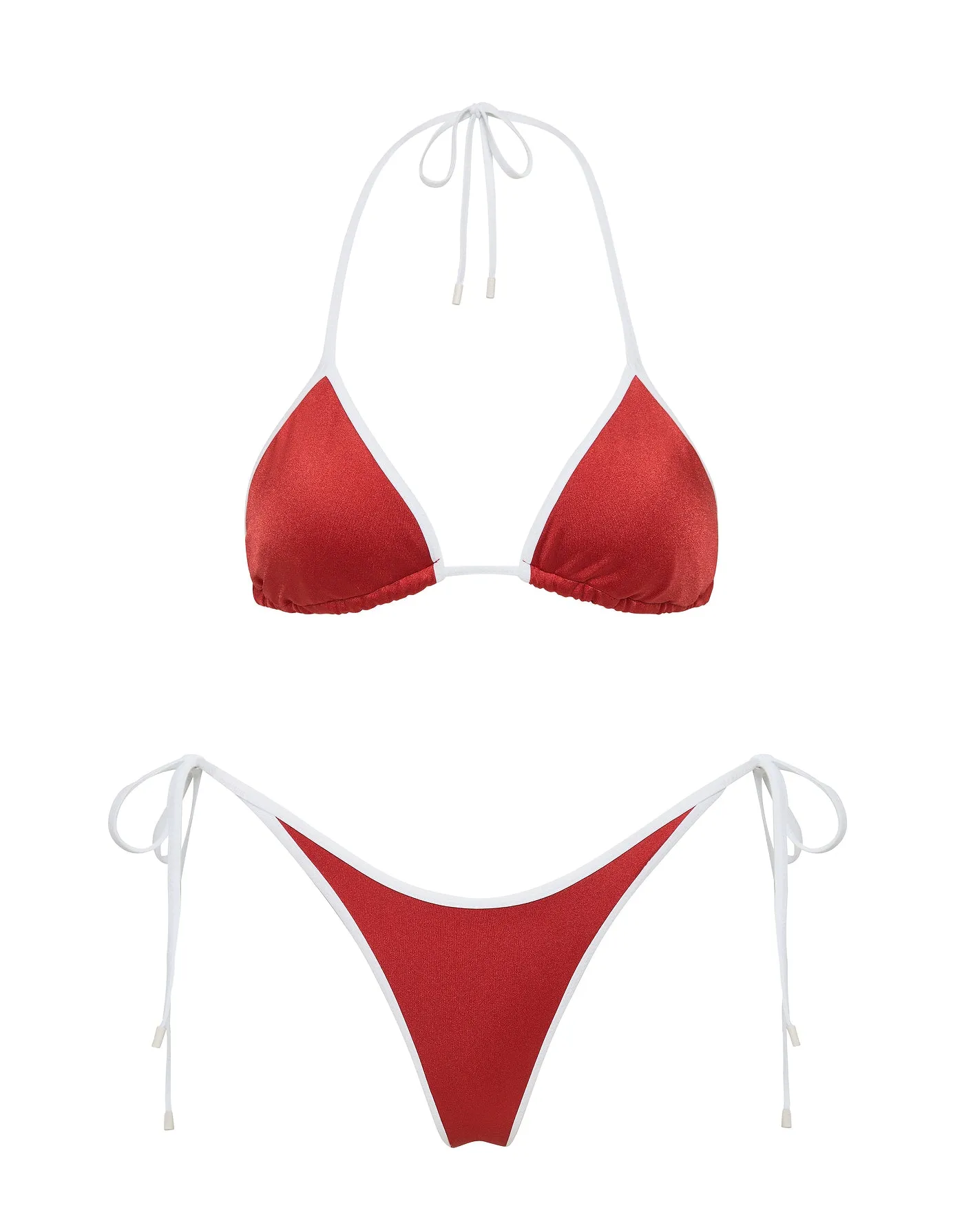 VINCA - NASSE Red Triangle Bikini Set sold by triangl swimwear