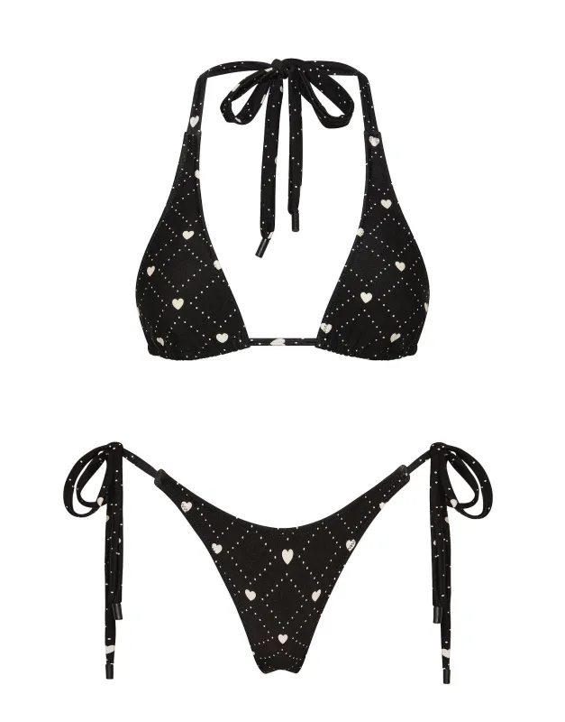 DARA - PENY Black Triangle Bikini Set sold by triangl swimwear