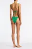 JARA - HUBE Green Terry Towelling Balconette Bikini Set sold by triangl swimwear