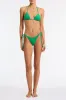 VINCA - HUBE Green Terry Towelling Triangle Bikini Set sold by triangl swimwear