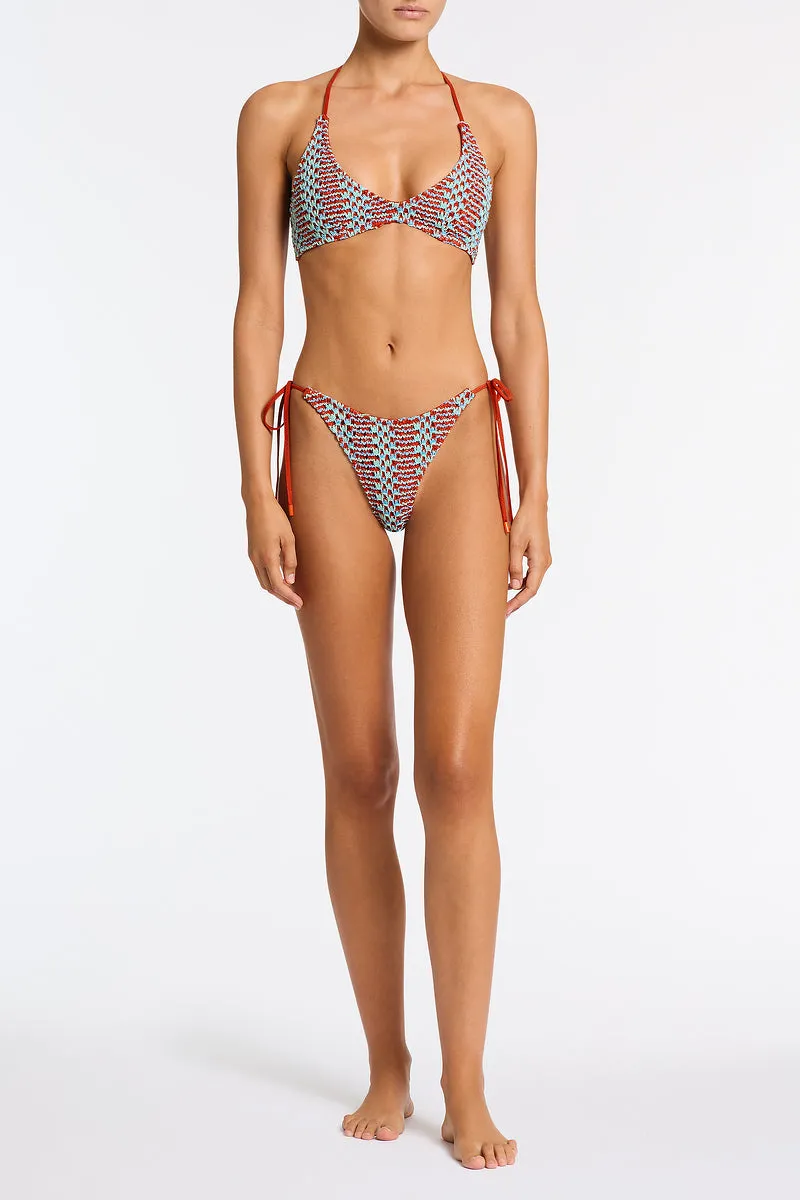 CORA - TORI Crochet Halter Bikini Set sold by triangl swimwear product image thumbnail 2