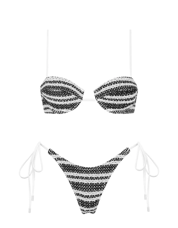 MALA - SALTE Crochet Balconette Bikini Set sold by triangl swimwear