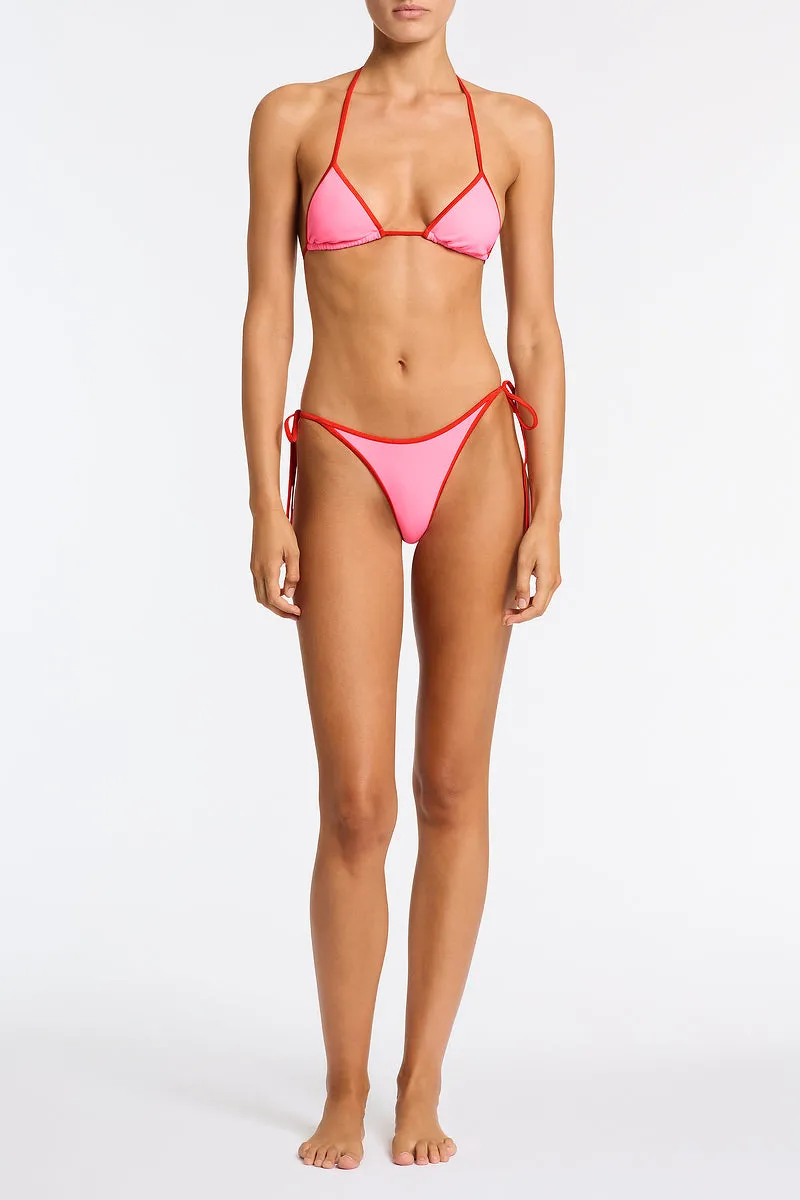 VINCA - DORE Pink Triangle Bikini Set sold by triangl swimwear product image thumbnail 2