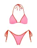 VINCA - DORE Pink Triangle Bikini Set sold by triangl swimwear