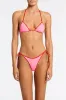 VINCA - DORE Pink Triangle Bikini Set sold by triangl swimwear