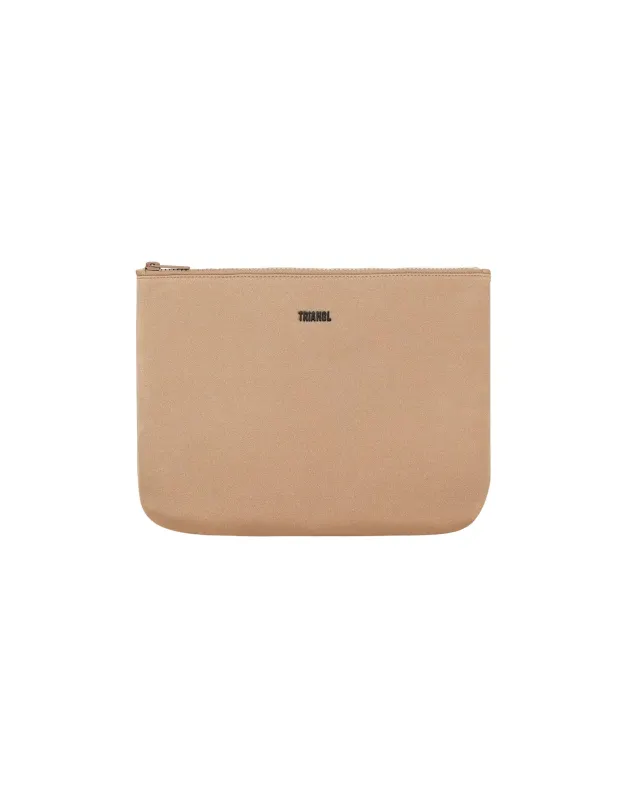 TAN - Neoprene Zip Pouch sold by triangl swimwear