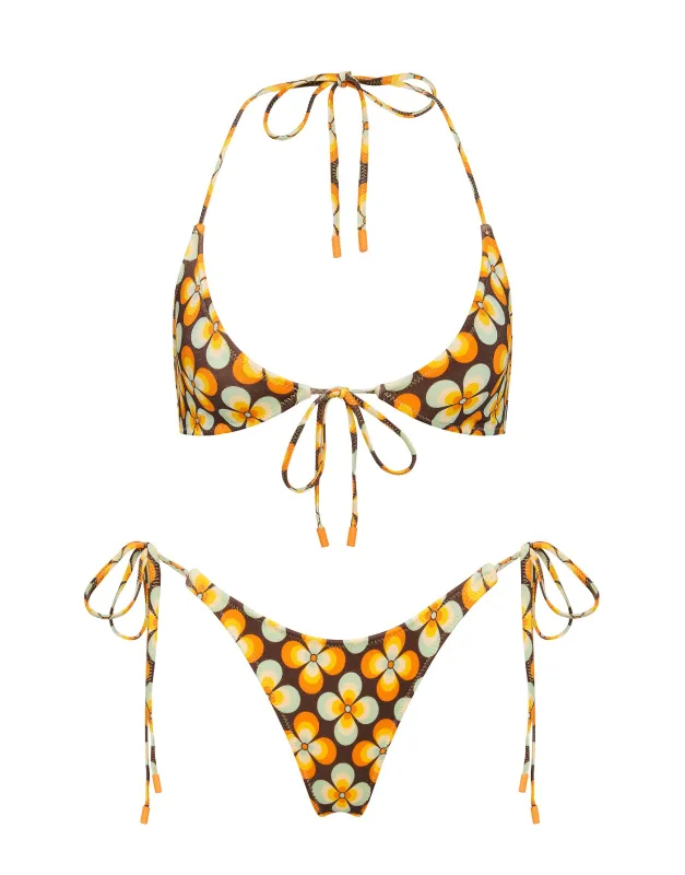 SOFI - PORCHE Geometric Halter Bikini Set sold by triangl swimwear