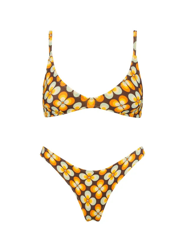 MAIA - PORCHE Geometric Scoop Bikini Set sold by triangl swimwear