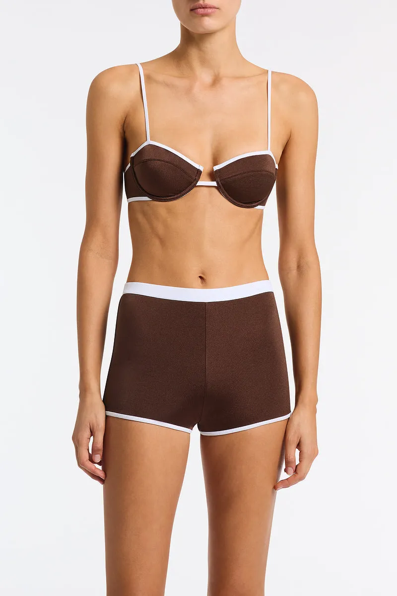 CELESTE - BISC Brown Short sold by triangl swimwear product image thumbnail 4