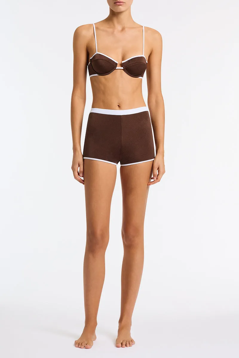 CELESTE - BISC Brown Short sold by triangl swimwear product image thumbnail 2